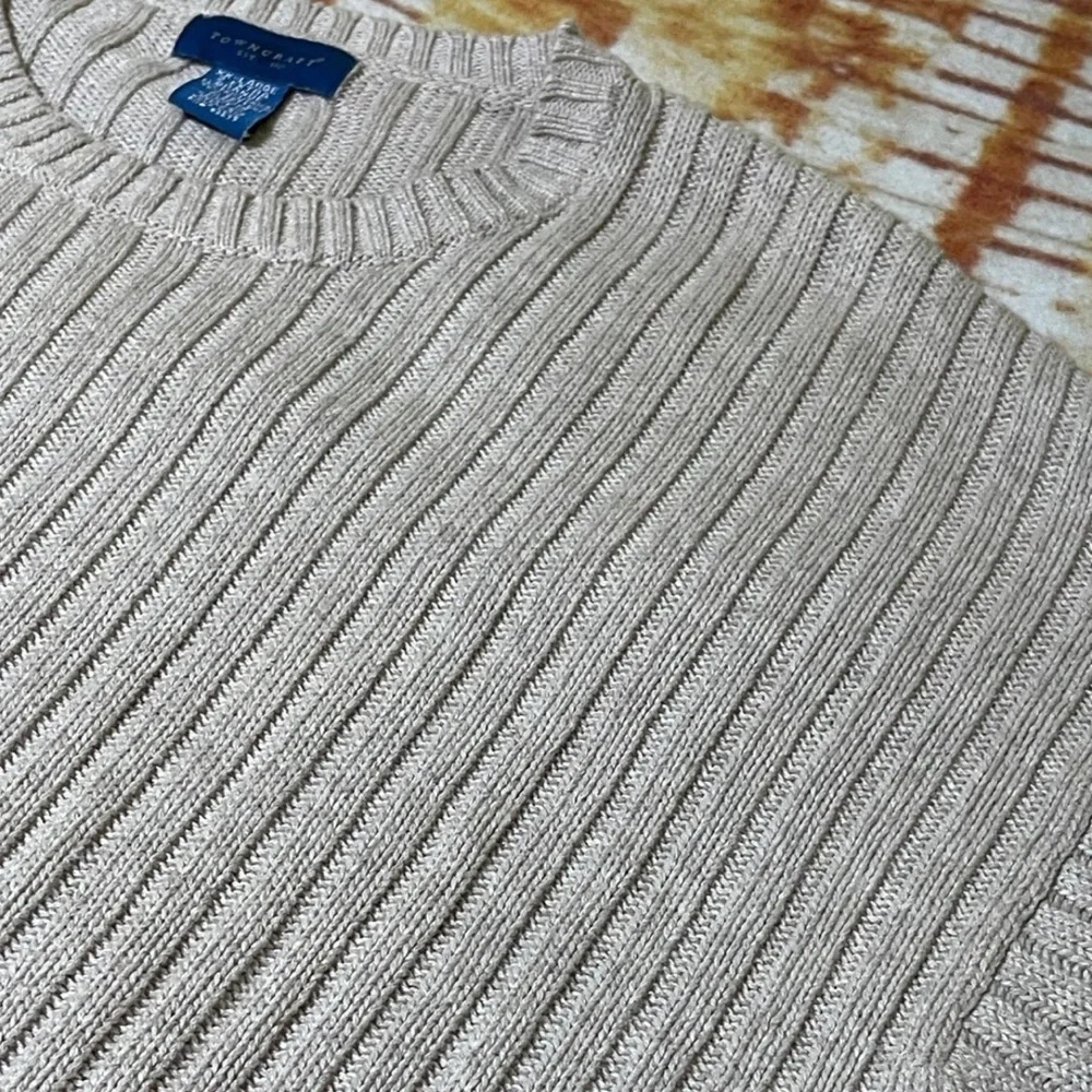 Vintage Oversized Ribbed Sweater - Picture 7 of 10